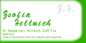 zsofia hellmich business card
